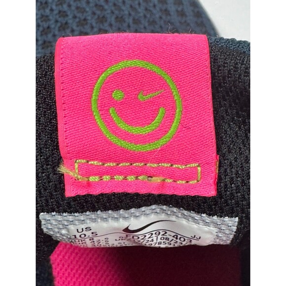 Nike Interact Run Womens Running Shoes 10.5 Blue Pink Green Lightweight Sneakers - Picture 11 of 13